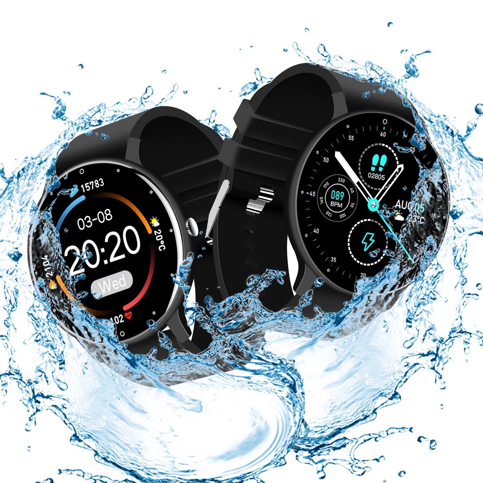 Smart Bluetooth Watch Camera Remote Control Suitable P67 Waterproof